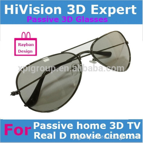 Passive Real D style Circular plarized 3d glasses